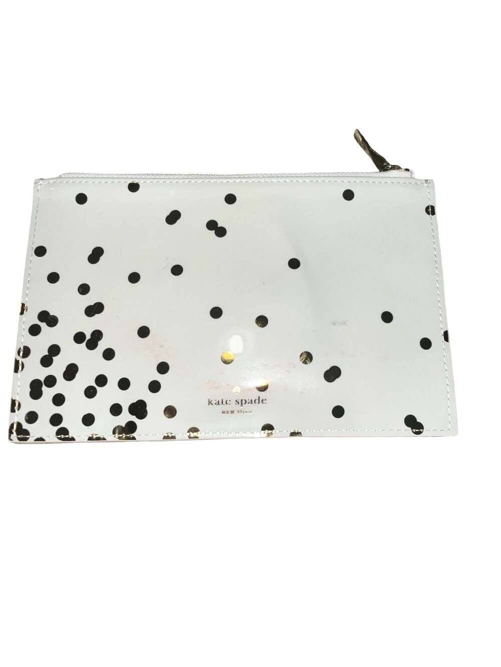 Kate Spade New York Confetti Dot Pencil Pouch with Eraser and Sharpener